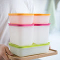 Tupperware Eis-Kristall-Set (5) Stapelbare Gefrierdosen