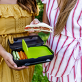 Tupperware Lunch-Box Brotbox mit Unterteilung zum Mitnehmen von Pausenbroten