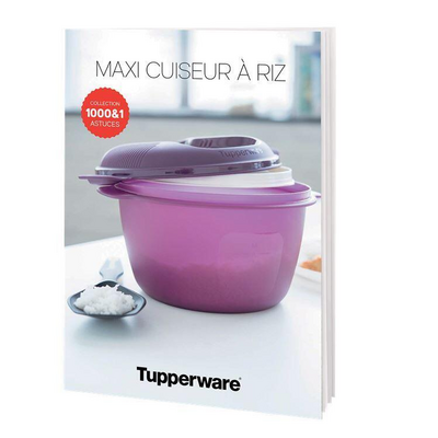 Tupperware Livret de recettes - Maxi Cuiseur à riz 