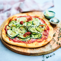 Tupperware Profi-Chef Spiralwerkeinsätze (2) kleine Pizza mit Spiralzucchini