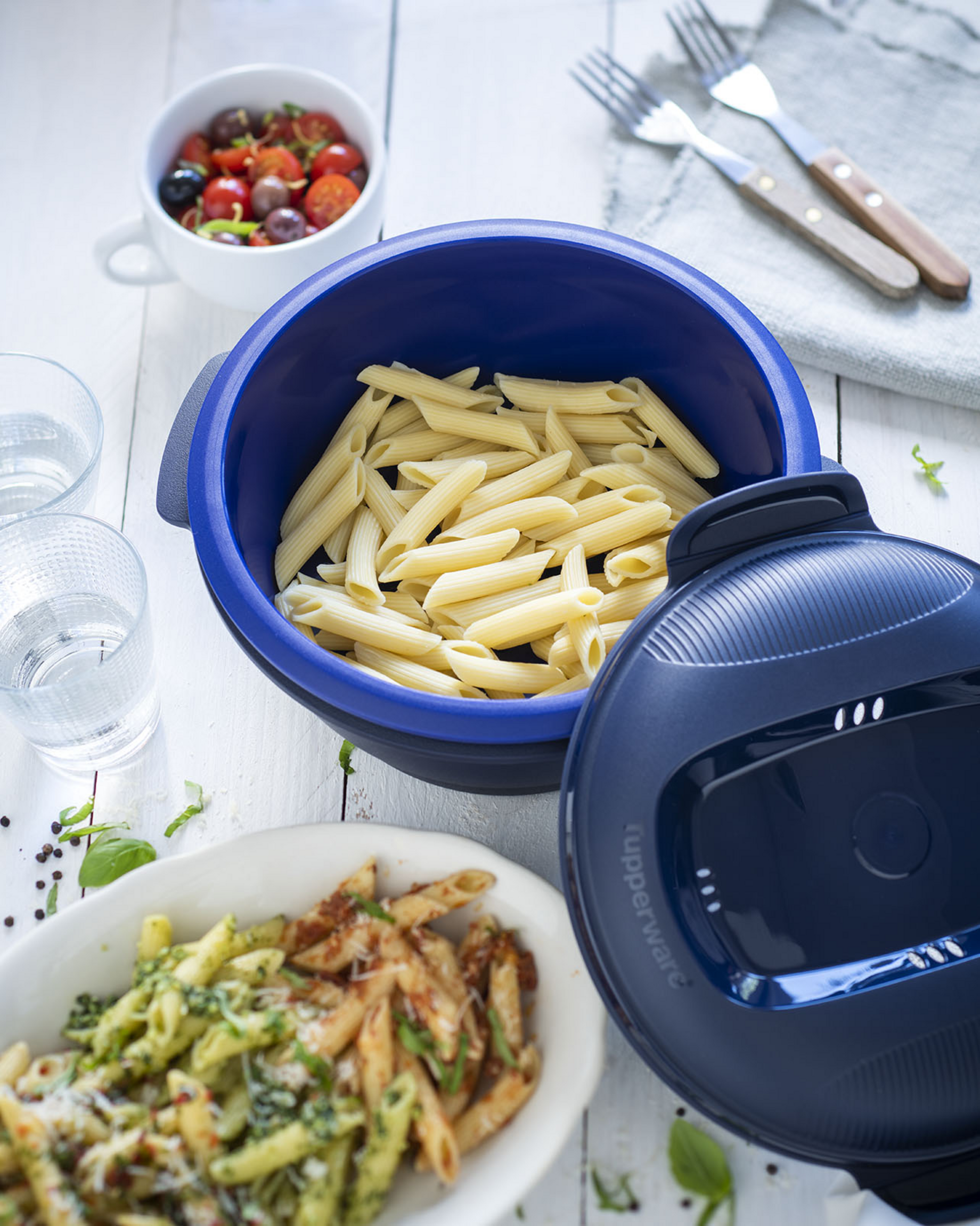 Mikrowelle Reiskocher Pasta Maker Dampfgarer Kochtopf Tupperware I Tupperware