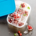 Tupperware Eis-Kristall, Eiswürfler Eiswürfel Behälter 