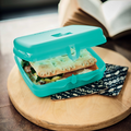 Tupperware Eco+ Sandwich-Box Brotdose zum Mitnehmen von Broten oder Snacks