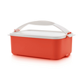 Tupperware Klick & Go-Set (4) Lunchbox Set für Brot und Früchte ineinander stapelbar