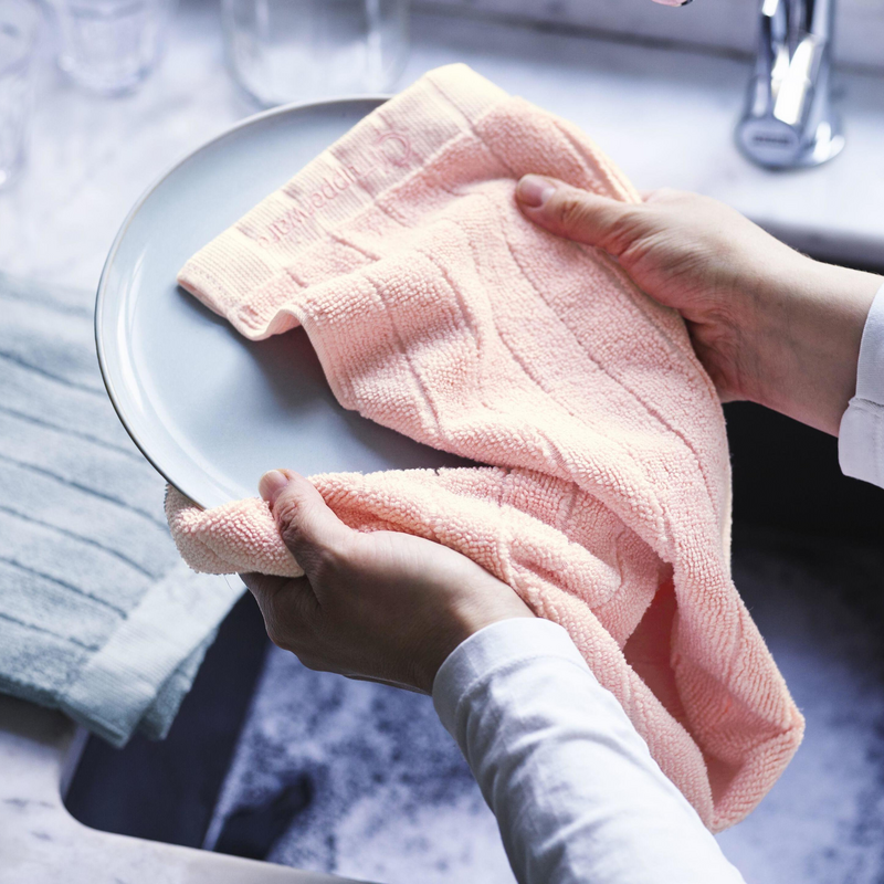 Torchon microfibre vaisselle et mains
