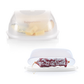 Tupperware Brotzeit-Set (2) tolles Set aus Käsebehälter und Wurstbehälter mit Condens Control