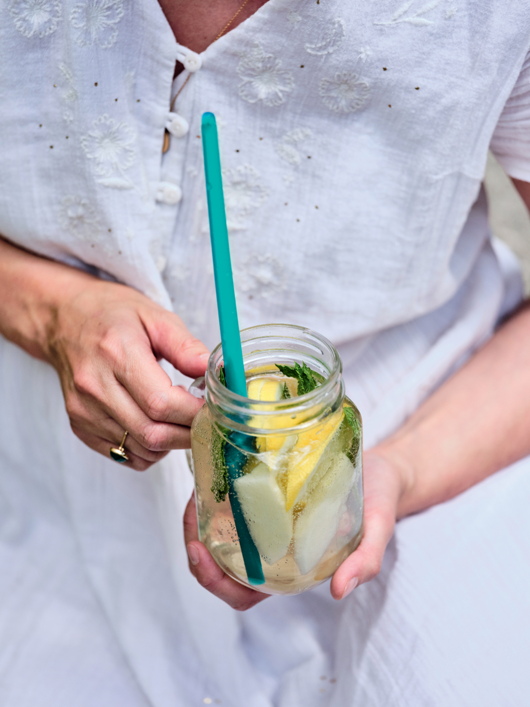 2 Pailles réutilisables - Éco straws I Tupperware