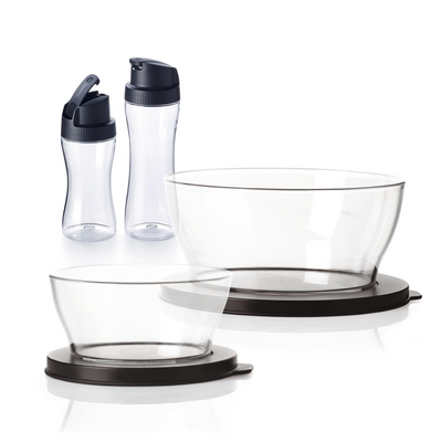 Tupperware Clear Collection Salat-Set (4) 