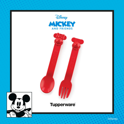 Tupperware Mickey-Maus-Besteck 