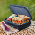 Tupperware Eco+ Lunch-Box Stullenbox mit Unterteilung