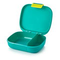 Tupperware Eco+  1-2-3 Lunchbox Brotbox mit Unterteilung mit offenem Deckel
