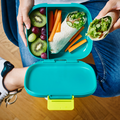 Tupperware Eco+  1-2-3 Lunchbox Wraps aus Brotbox mit Unterteilung und Obst