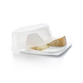 Tupperware Junior-KäseMaX 2 Käsebox mit Käse gefüllt