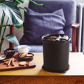 Tupperware Kaffeehaus Behälter für Kaffeepulver mit Kaffeelöffel und Platz für Filter