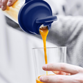 Tupperware Nachtblauer Shake-It 600 ml Zum Vermengen von Saft oder Teig
