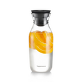 Tupperware HydroGlass 360° Karaffe Getränkekaraffe mit Orangen im Wasser