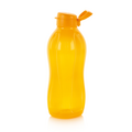 Tupperware EcoEasy Trinkflasche 2,0 l gelb Große 2 Liter Trinkflasche mit Henkel
