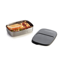 Tupperware Lunch-Box Metal Brotbox aus Metall mit Unterteilung
