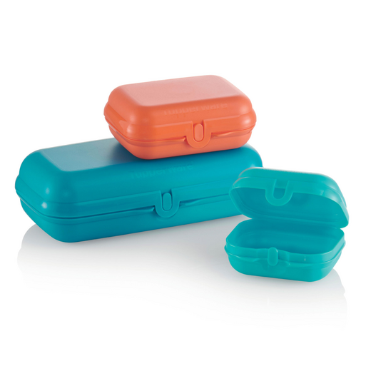 3 Dosen zum Mitnehmen von Broten und Snacks I online kaufen | Tupperware