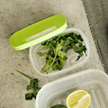 Tupperware KlimaOase 375 ml Frischhaltebehälter mit Klimaregler für Obst und Gemüse