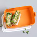 Tupperware Klick & Go-Duo Super stapelbar, perfekt zum Mitnehmen und zum Frischhalten von Lebensmitteln im Kühlschrank 
