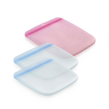 Tupperware Mittleres Ultimate Silicone Slim Bag-Set (3) Silicon Bags - Universal