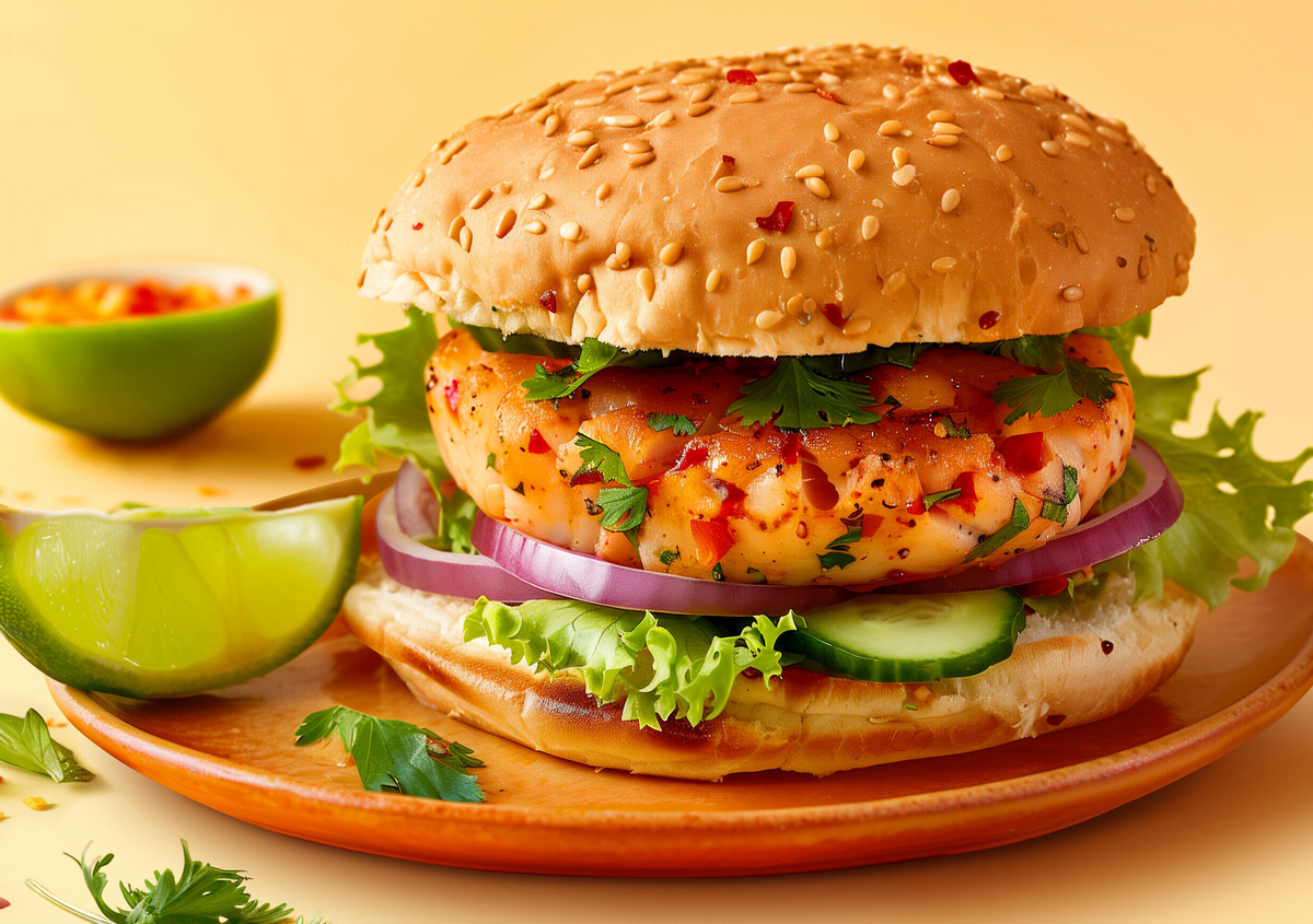 Thai Fish Burgers