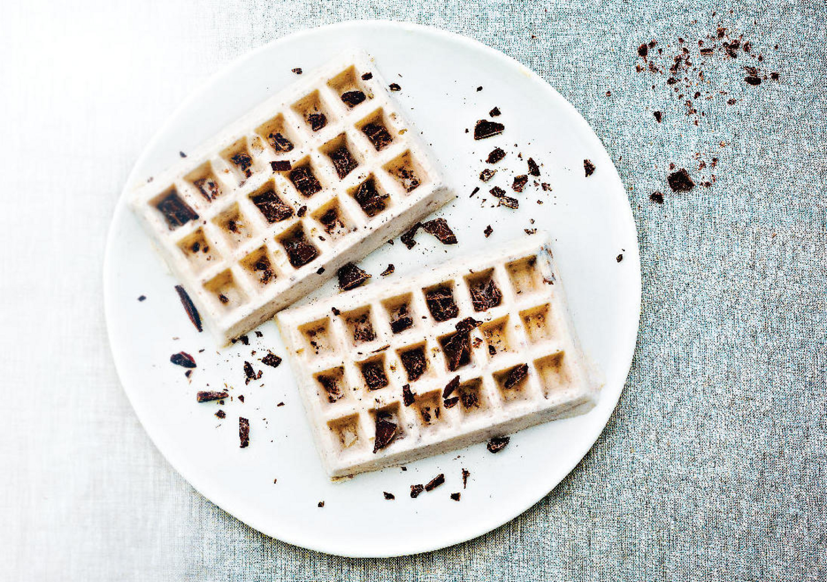 LEDENI VAFLI OD BANANE I KEKSIĆA